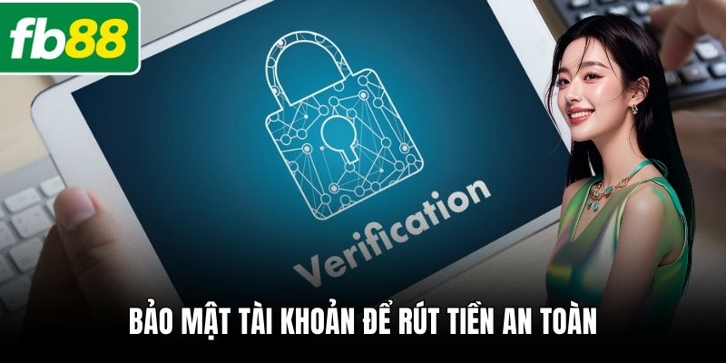 Bảo mật tài khoản để rút tiền an toàn